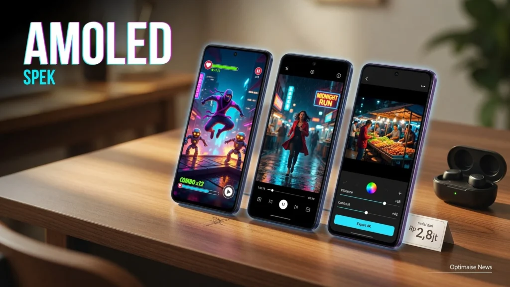Redmi Note 14 4G hingga Vivo Y500 Hadirkan Spesifikasi HP AMOLED