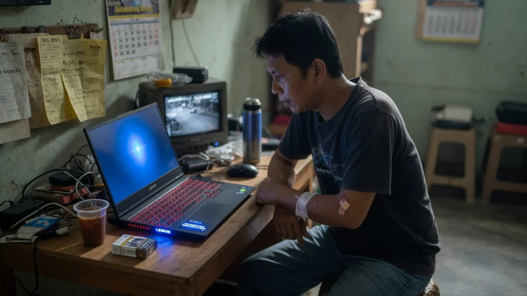 Rantai Bukti: CCTV, Nota Servis, dan Luka Buatan