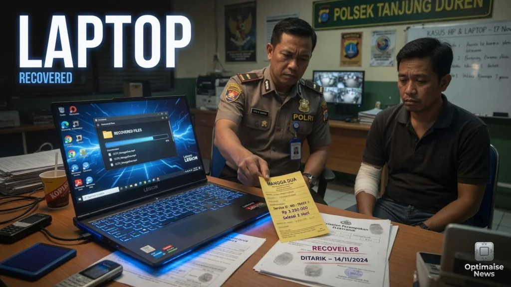 Rekayasa Begal Laptop Lenovo Legion Demi Hindari Cicilan Rp27 Juta
