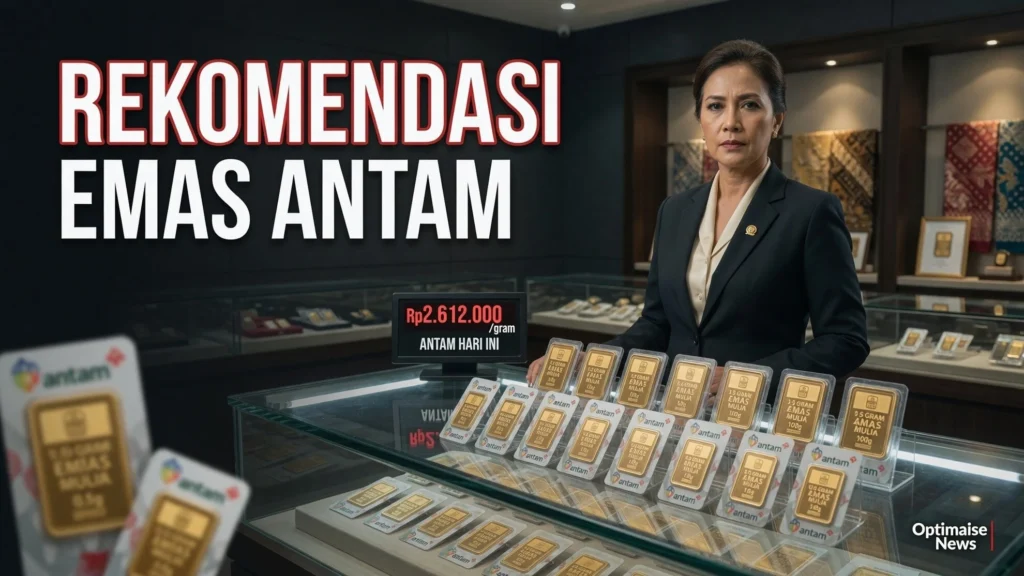 Rekomendasi emas antam hari: Cek harga emas antam hari Terbaru