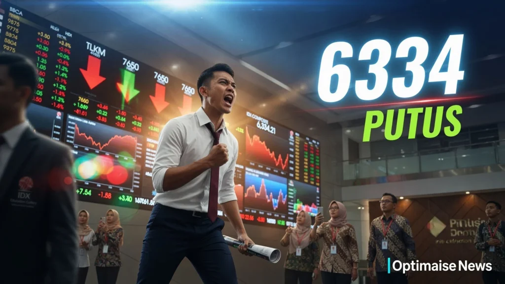 Reli 10 Hari IHSG Putus di 6.334