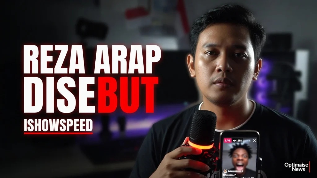 Reza Arap Disebut IShowSpeed Indonesia, Begini Tanggapannya