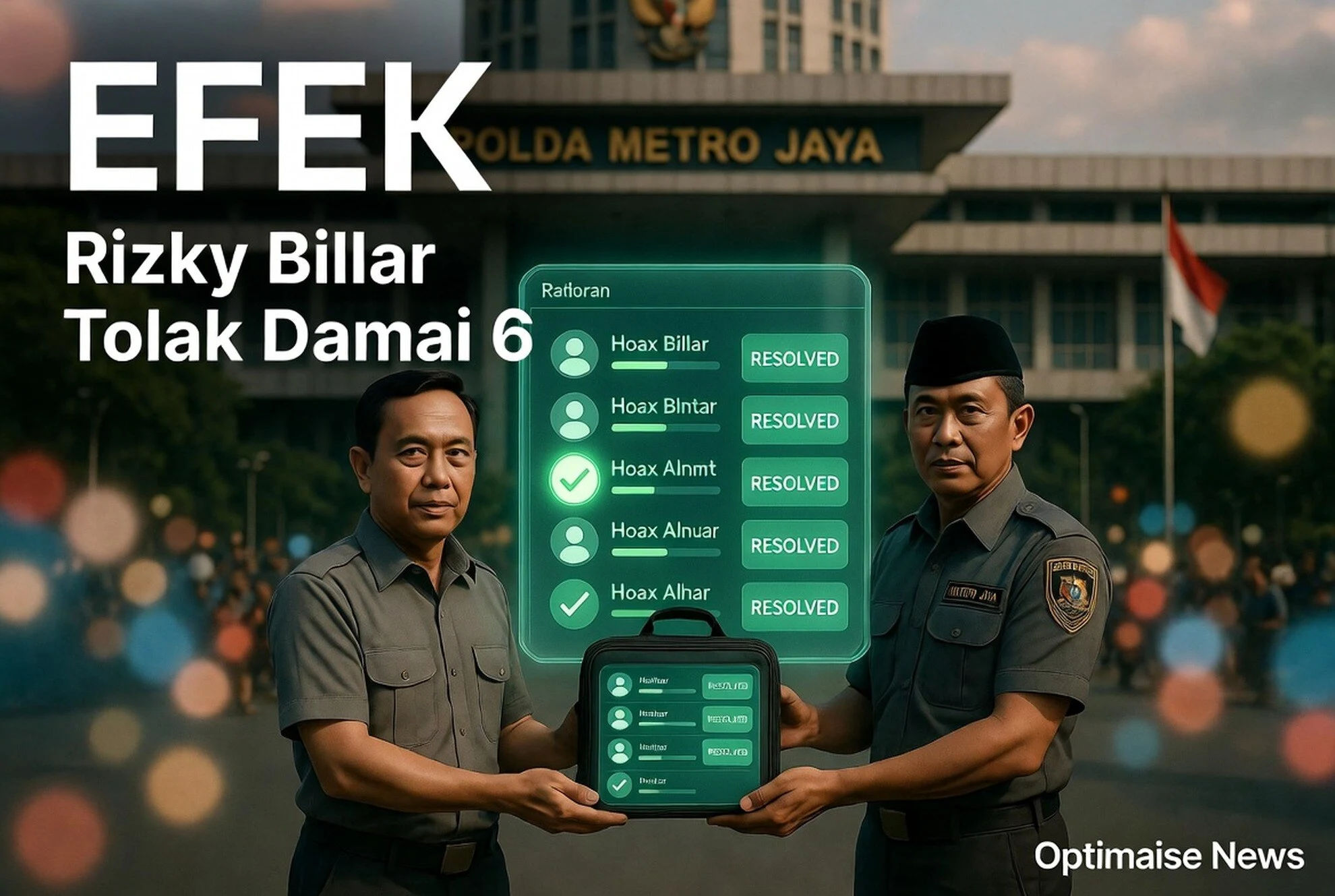 Rizky Billar Tolak Damai 6 Akun Hoaks: Proses Hukum Tuntas untuk Efek