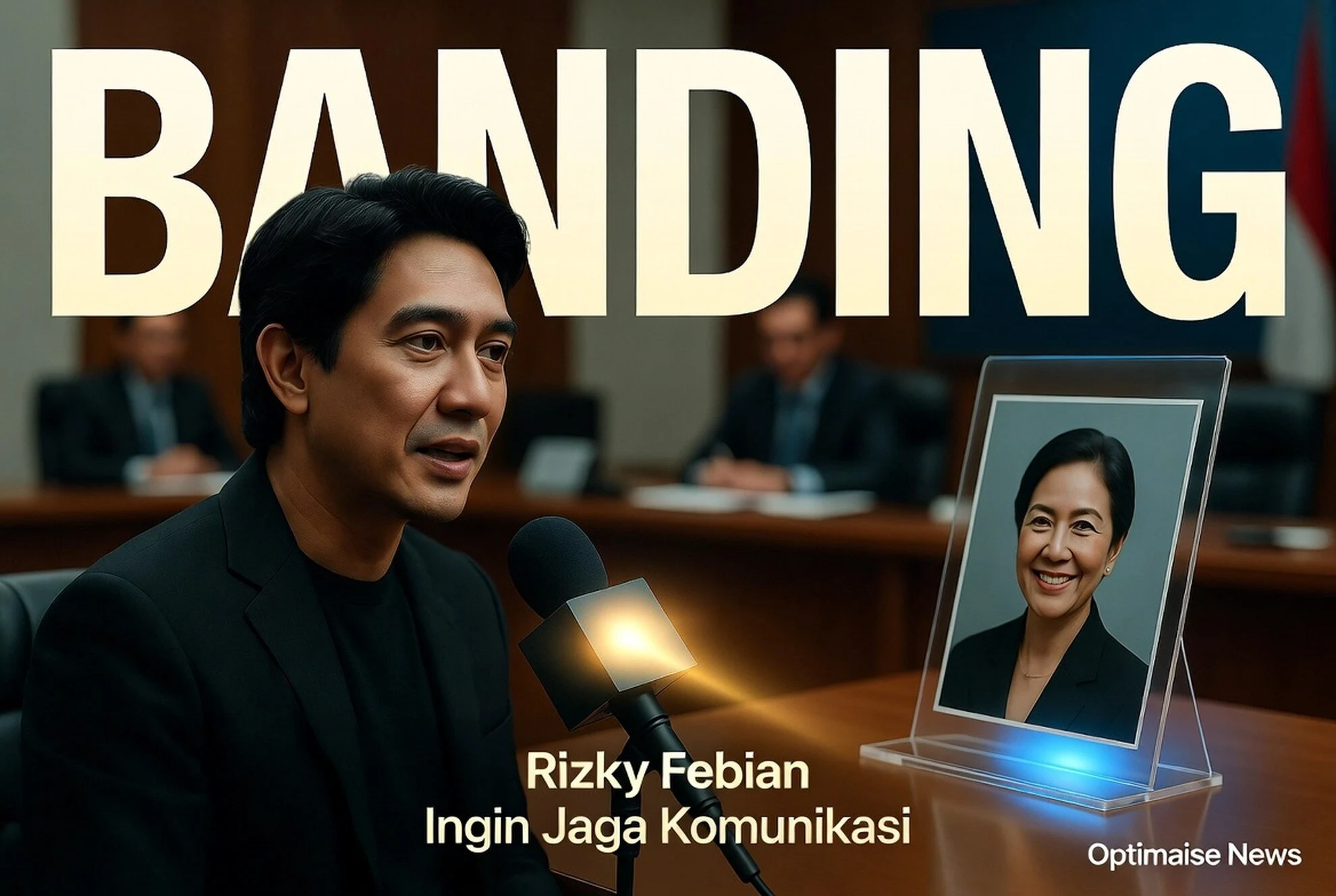 Rizky Febian Ingin Jaga Komunikasi Keluarga Usai Teddy Menang Banding