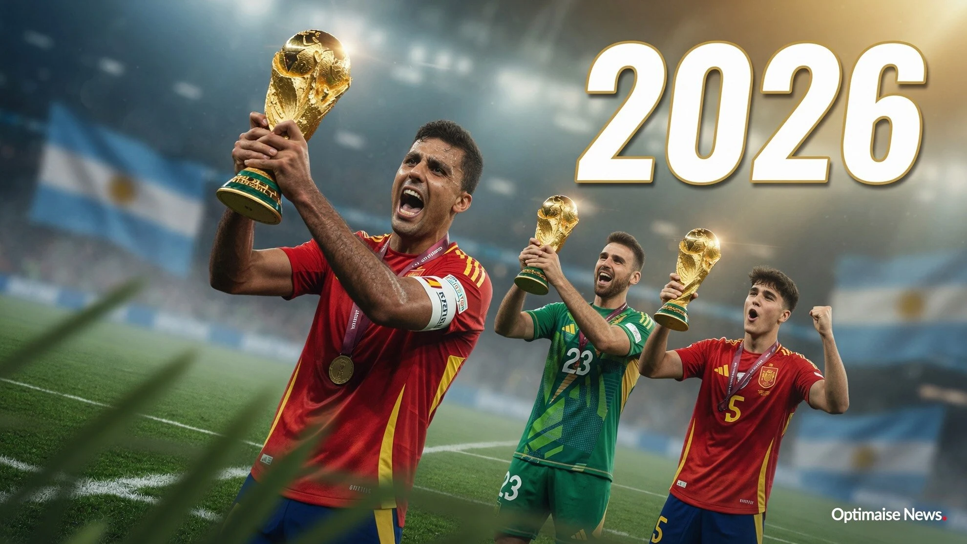 Rodri & 3 gelar Spanyol di pemenang piala dunia 2026