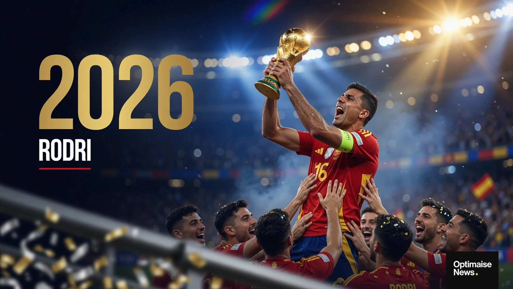 Rodri Bawa Spanyol Jadi pemenang piala dunia 2026
