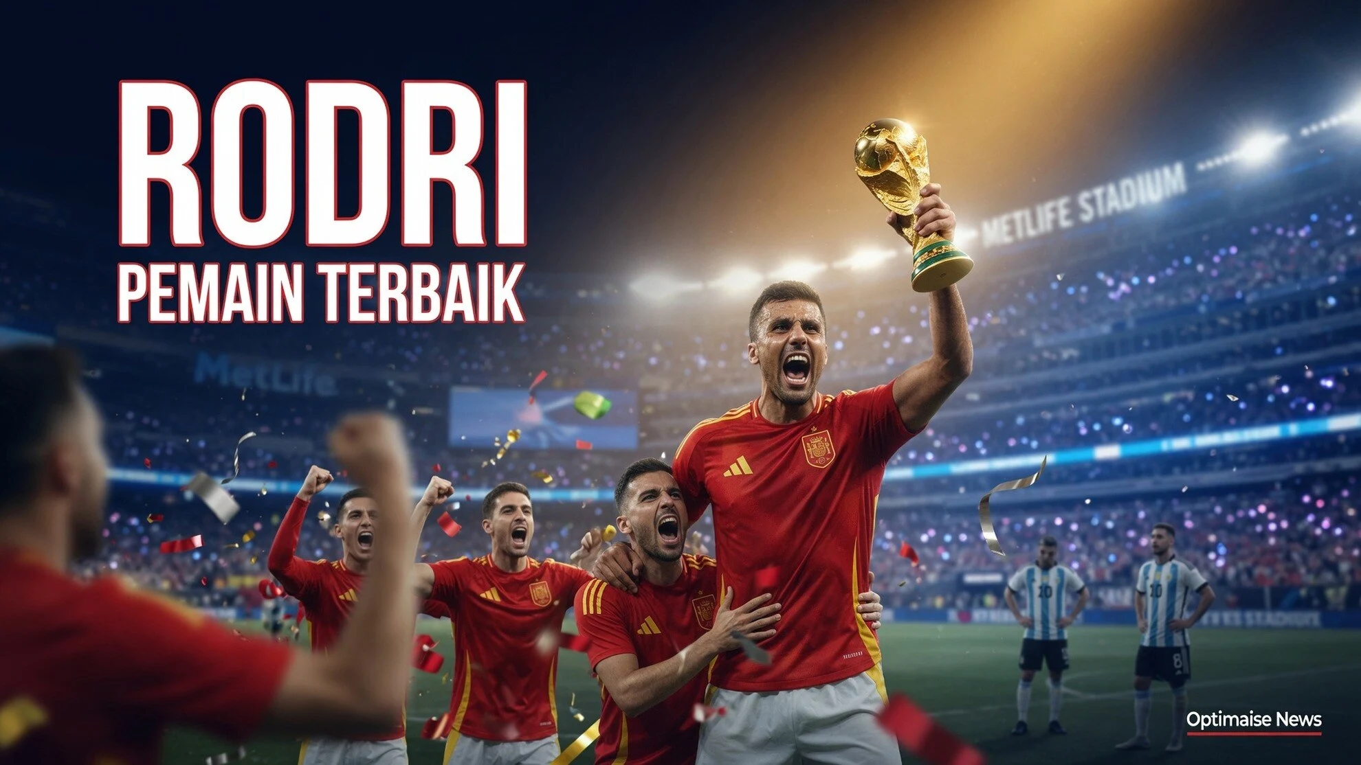 Rodri Dinobatkan Pemenang Piala Dunia 2026 Kalahkan Mbappe