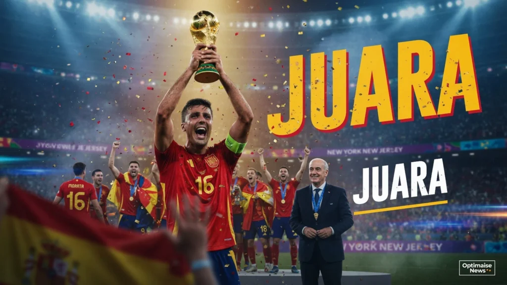 Rodri Favorit Ballon d Or 2026 Usai Spanyol Juara Dunia