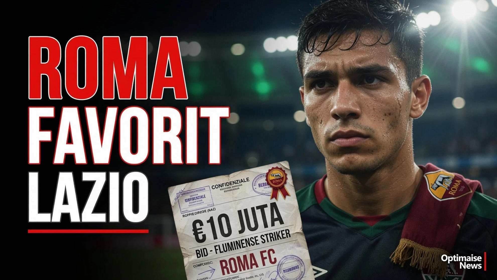 Roma Favorit, Lazio Kejar Striker Fluminense €10 Juta