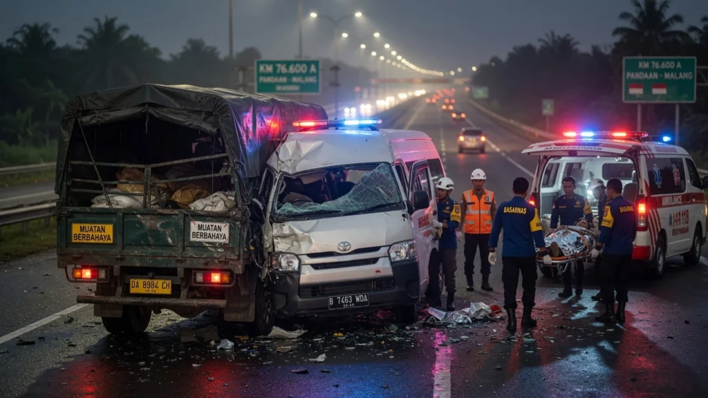Korban Meninggal dan Luka Dievakuasi ke RS Berbeda