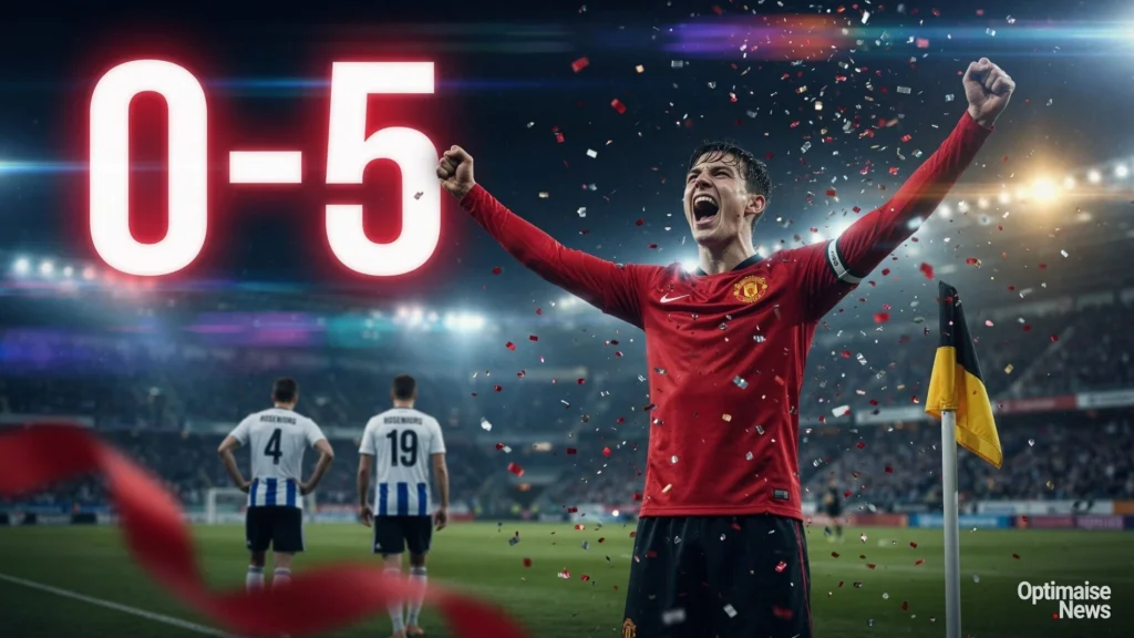 Rosenborg vs Man Utd 0-5: Empat Akademi MU Cetak Gol Tanpa Kebobolan