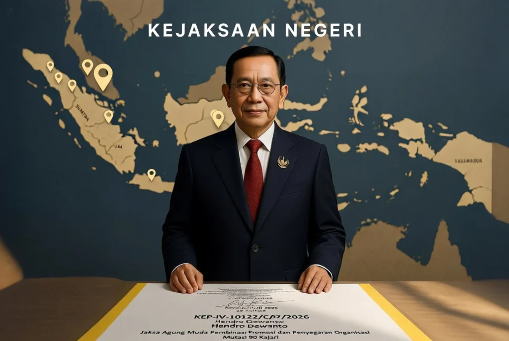 Daftar Lengkap 90 Kajari Baru yang Berganti Jabatan