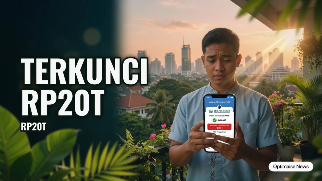 Rp20 Triliun Badan Penyelenggara Jaminan Sosial Kesehatan Terkunci