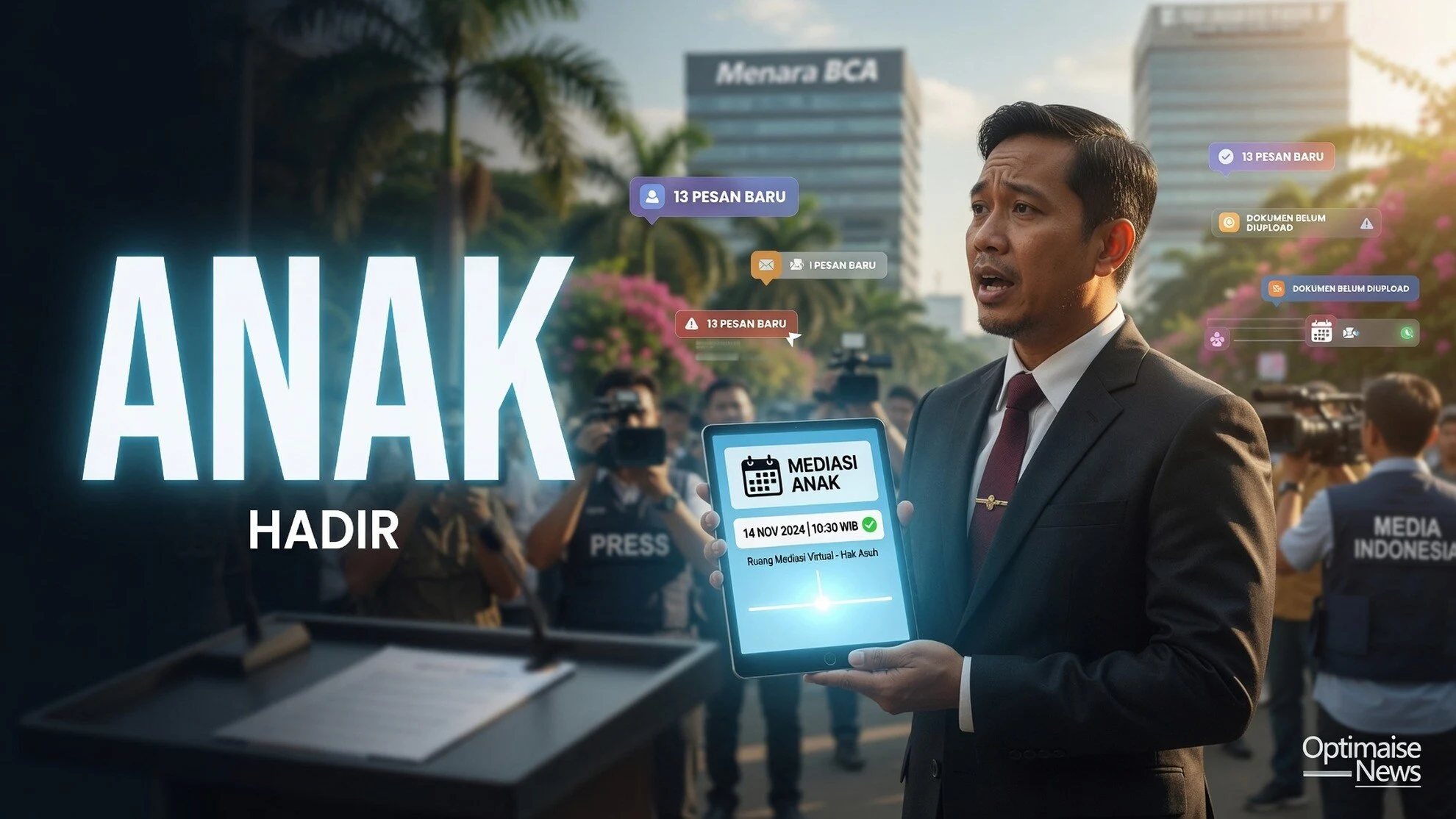 Ruben Onsu Pastikan Hadir Mediasi Hak Asuh demi Tiga Anak