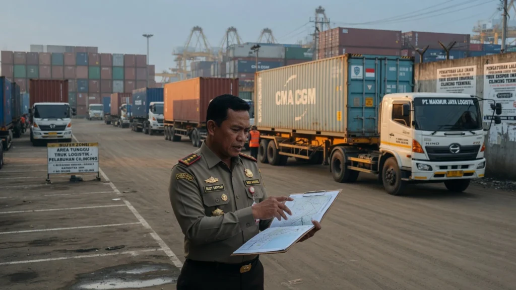 Zona Penyangga sebagai Area Tunggu Sebelum Masuk Pelabuhan