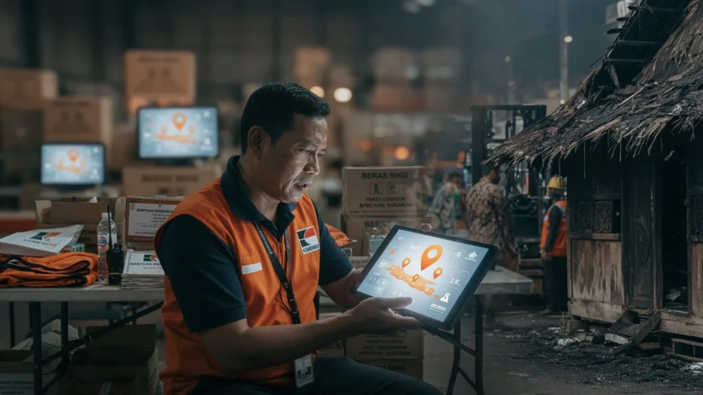 Bantuan APBD yang Melengkapi Logistik Pusat
