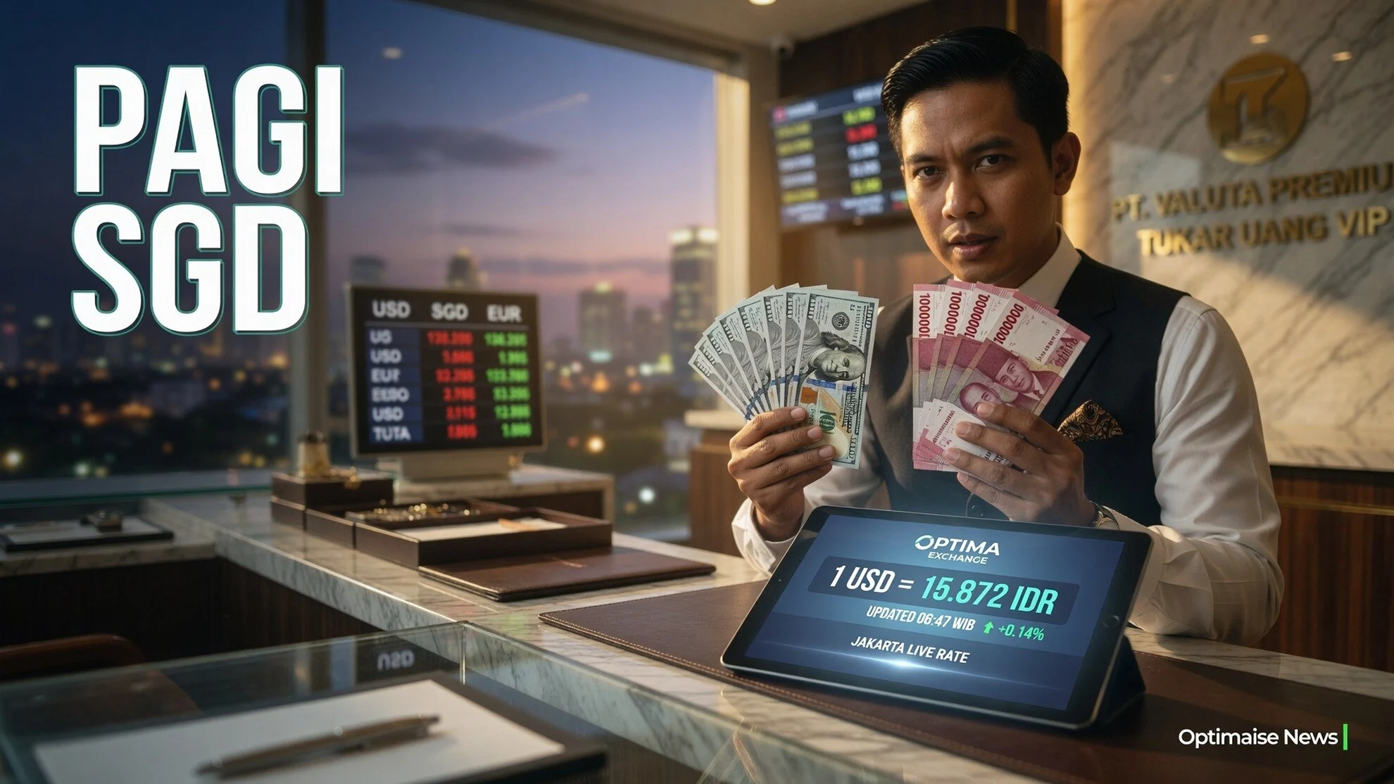 Rupiah Melemah Tipis ke Rp17.890 Usai Tekanan Pagi