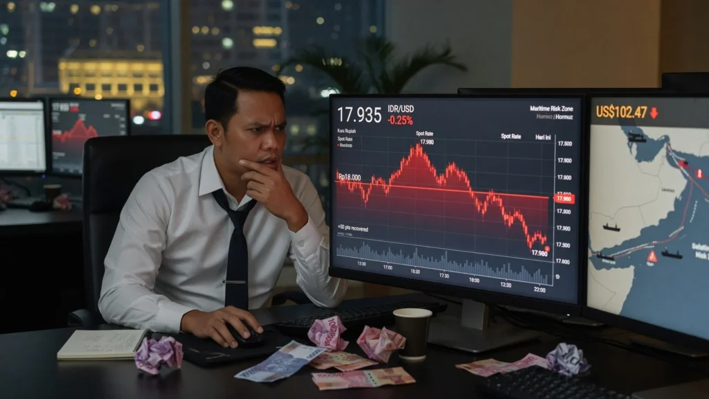 Minyak Brent US$102 dan Ancaman Jalur Laut Merah-Hormuz