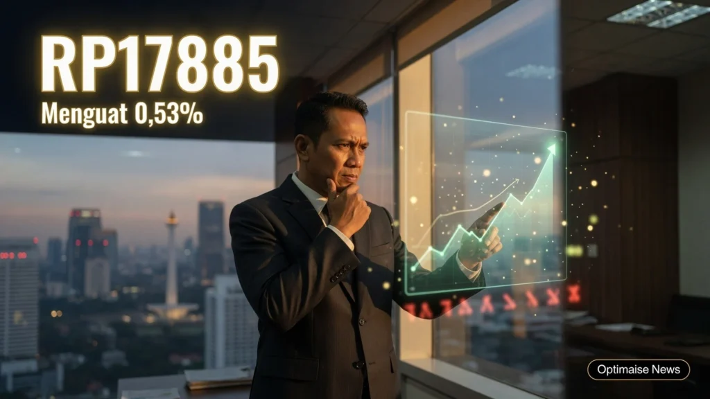 Rupiah Tancap Gas: Menguat 0,53%, Dolar AS Kini Rp17.885