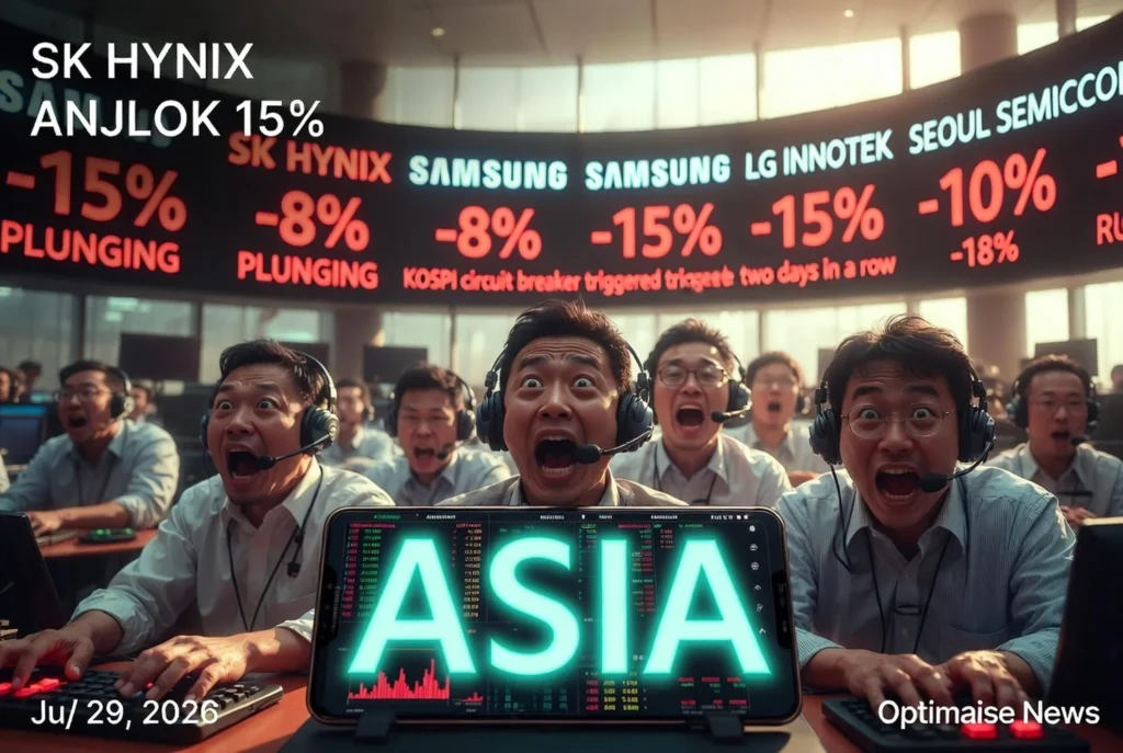 SK Hynix Anjlok 15% Investor Kompak Jual Saham Teknologi Asia