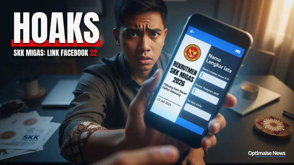 SKK Migas: Link Facebook 22 Juli Hoaks