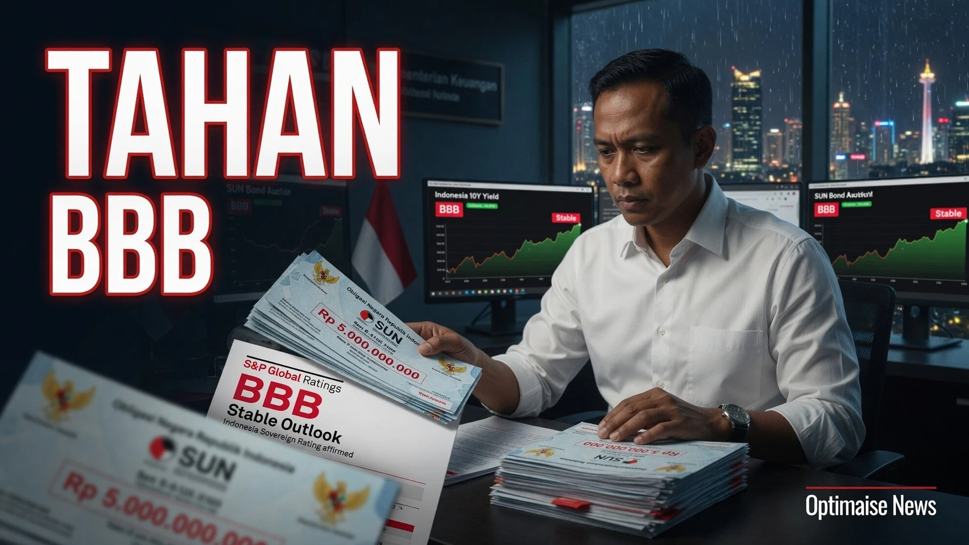 S&P Tahan BBB, Domestik Kunci Lelang SUN Rp32 T