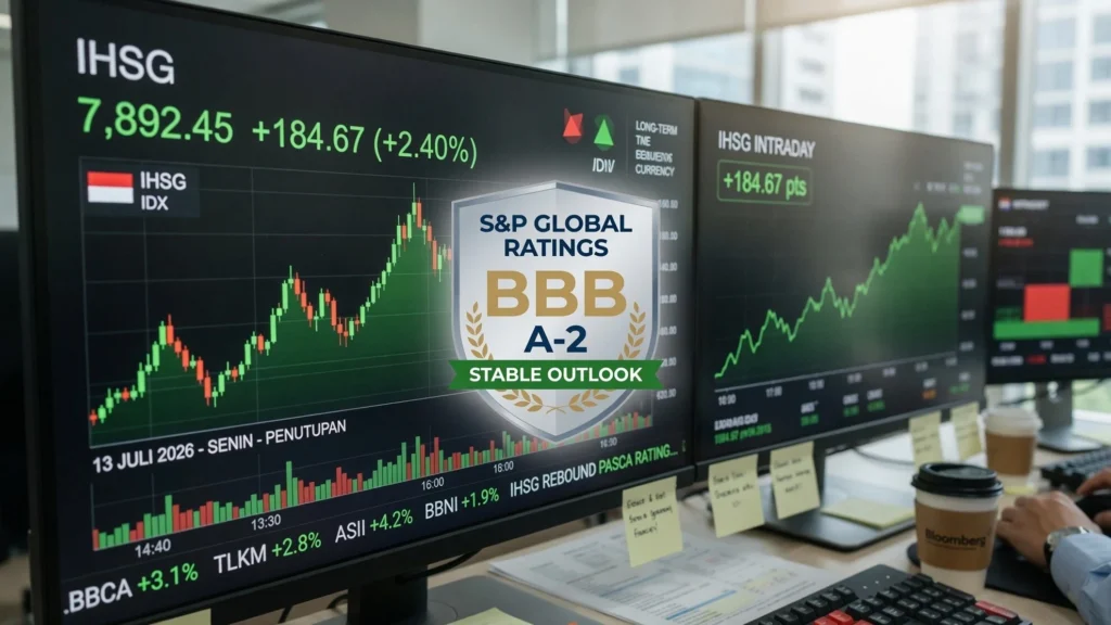 Reaksi instan bursa saham domestik