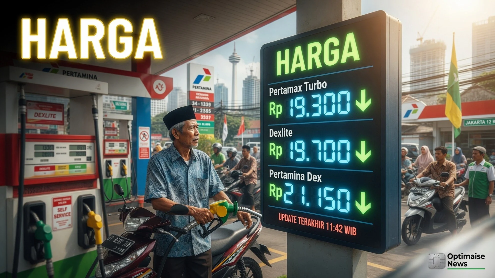 SPBU Pangkas Harga BBM Pertamina Nonsubsidi Hingga Rp3.650 per 24 Juli