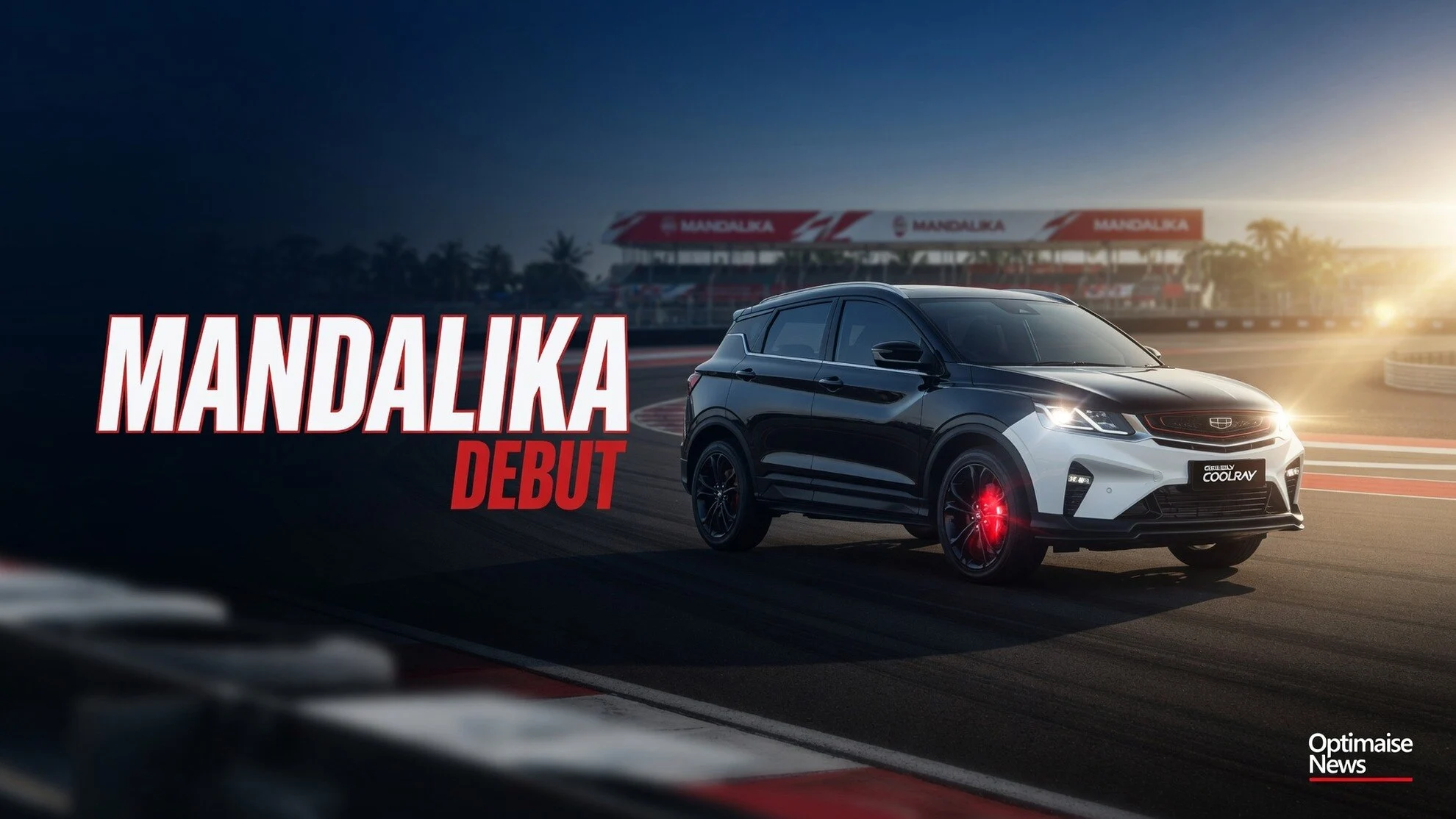 SUV Coolray Debut di Mandalika