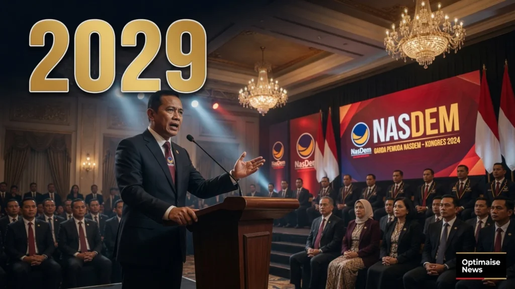Saan Mustopa Pacu Garda Pemuda demi NasDem Papan Atas 2029