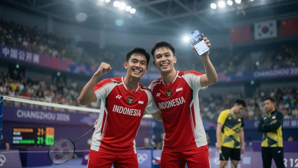 Debut Aaron Chia/Aaron Tai di Bawah Herry IP Berakhir di Babak 32