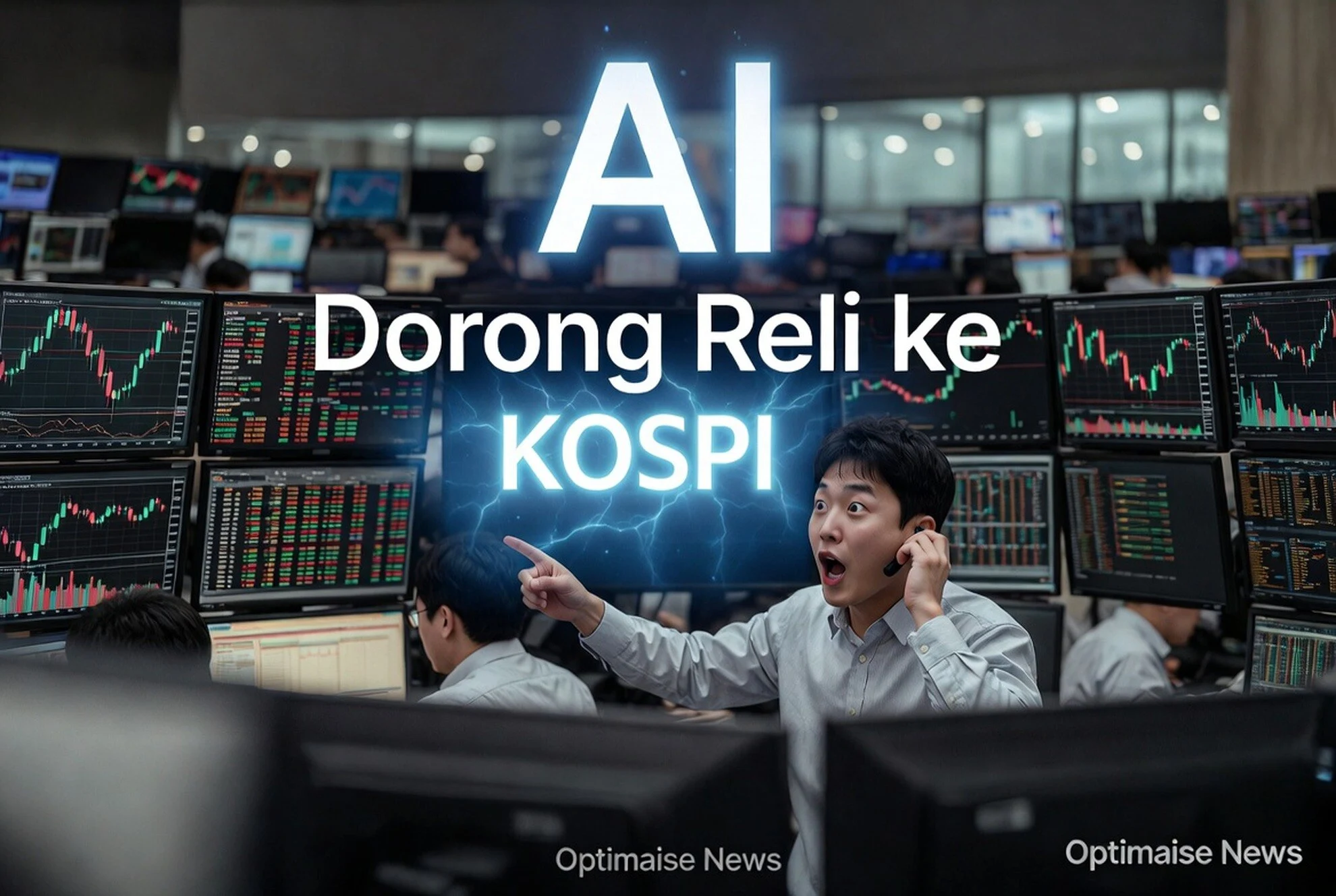Saham AI Dorong Reli ke Level 6.551