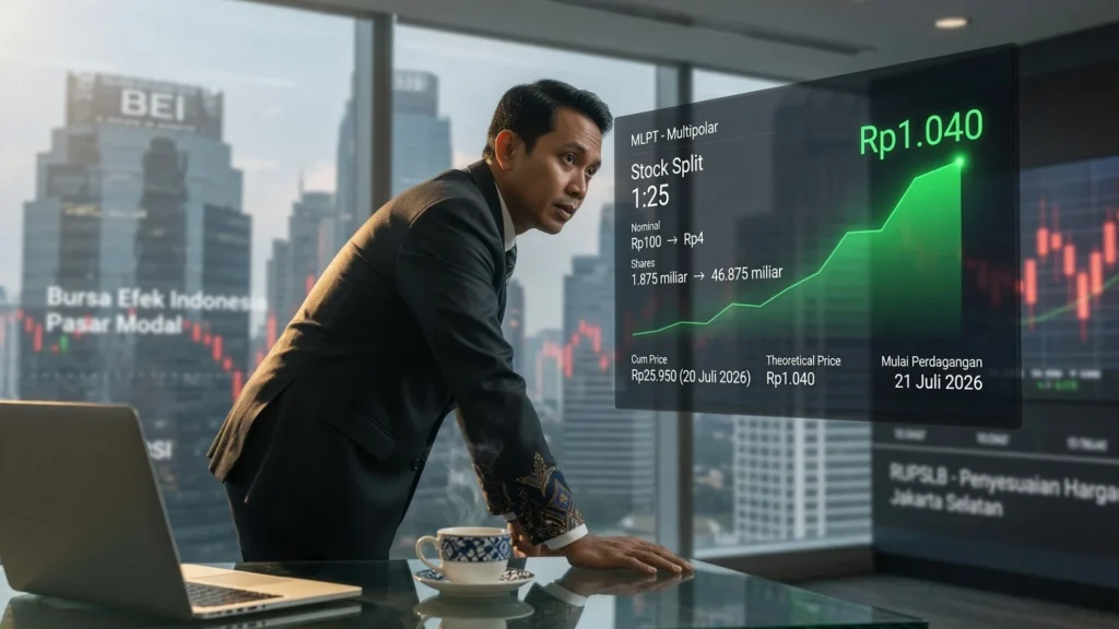 Perhitungan Harga Teoretis dan Penyesuaian di BEI