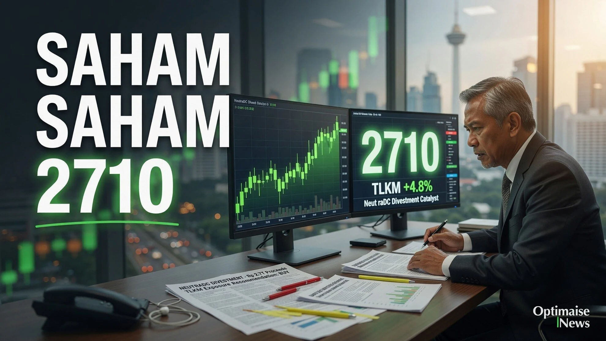 Saham Telkom (TLKM) Kembali Mengorbit, Rp2.710