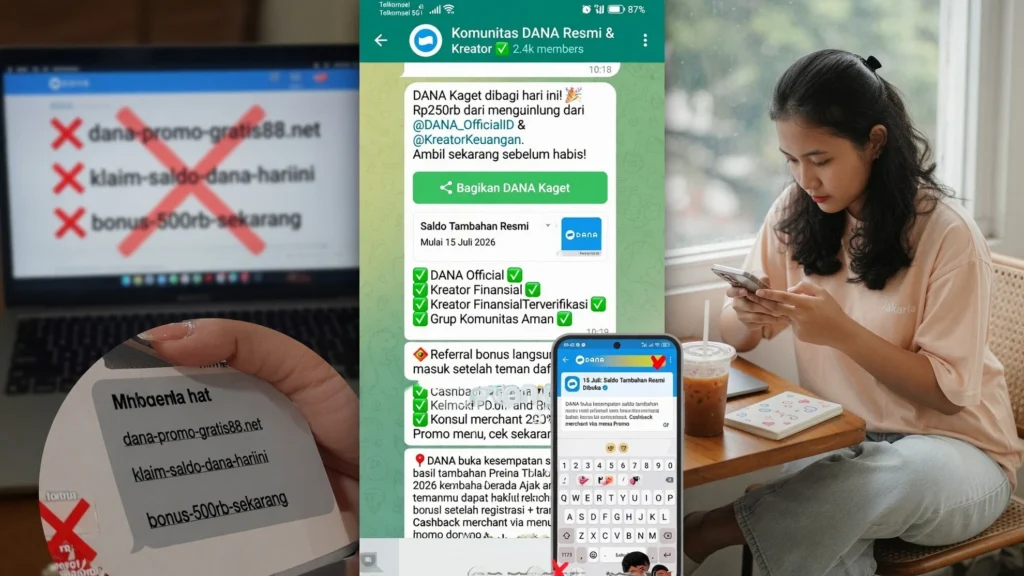 Link DANA Kaget Terbaru 15 Juli 2026, Kenali Risiko