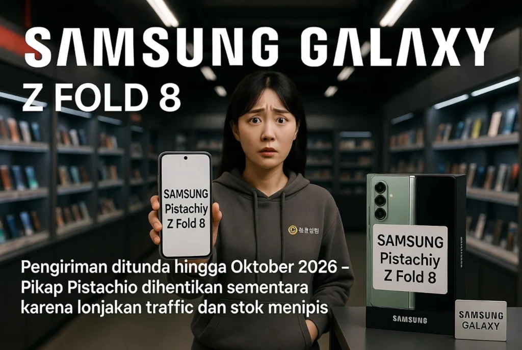 Samsung Galaxy Z Fold 8 Stok Menipis, Warna Pistachio Ditunda Oktober