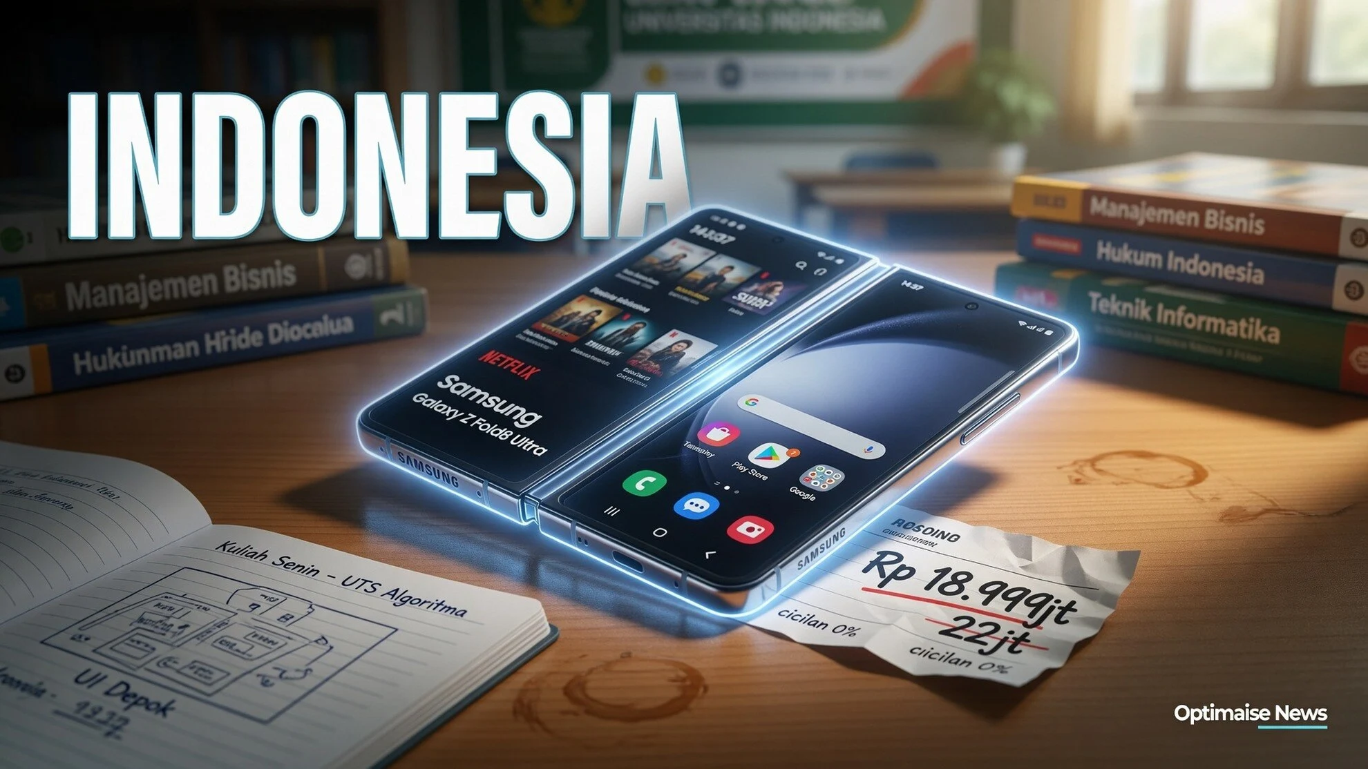 Samsung Galaxy Z Fold8 Ultra Resmi Rp28,99 Juta di Indonesia