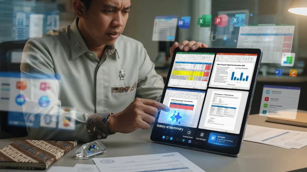 Layar 8 Inci & Flex Titanium untuk Dokumen Berat