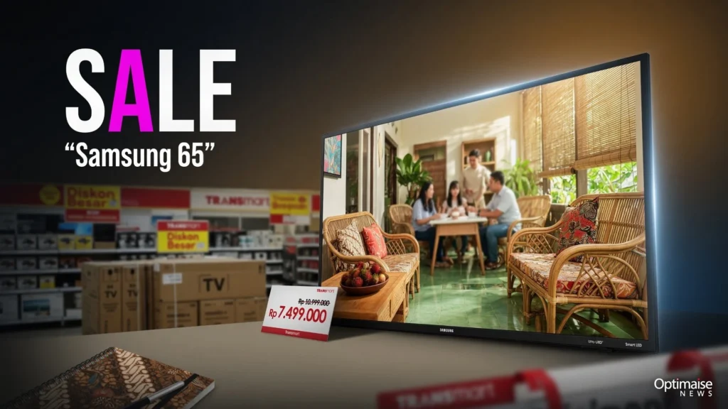 Samsung LED 65 UHD Hemat Rp3 Juta di Full Day Sale