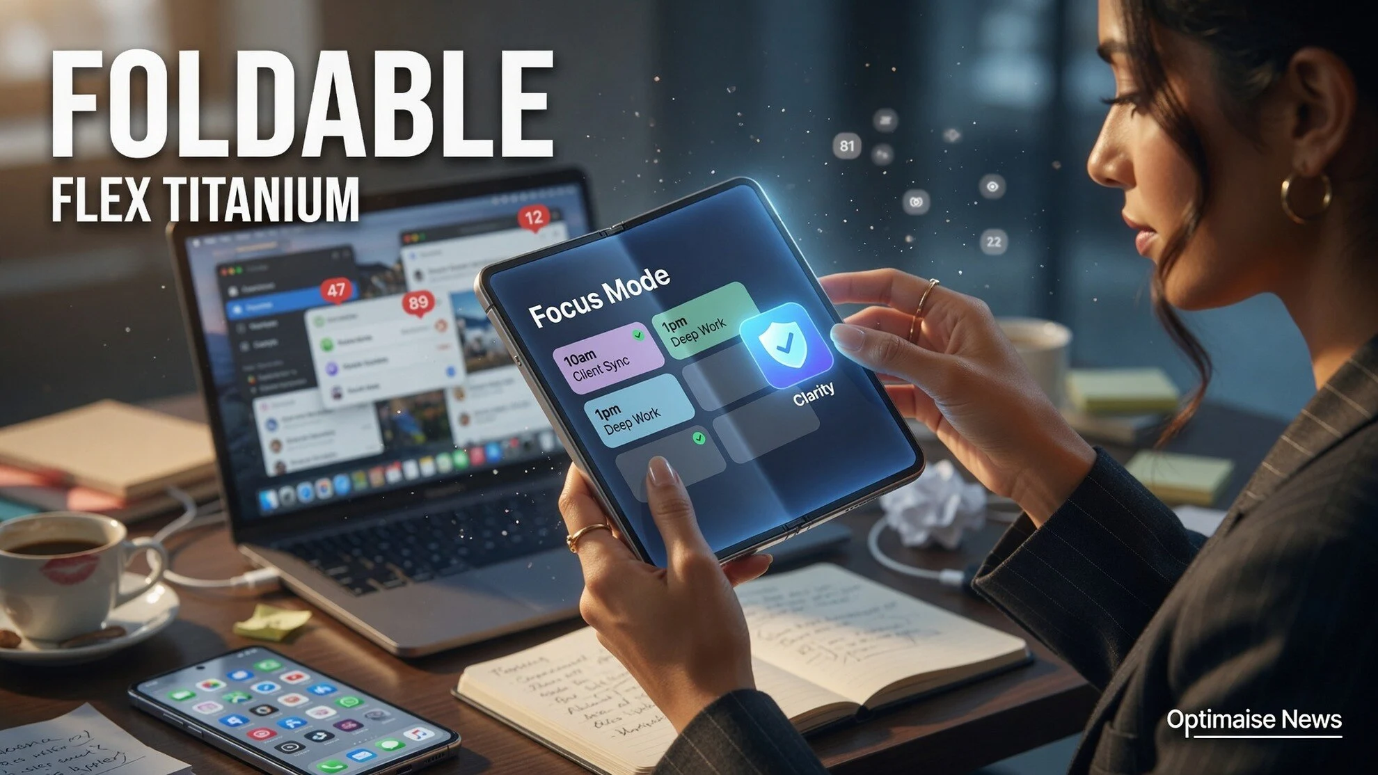 Samsung Perkenalkan Flex Titanium, Teknologi Layar Foldable