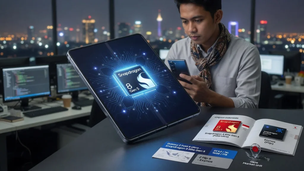 Chipset terpisah khusus unit yang masuk Indonesia