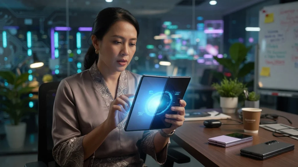 Chipset terbelah di pasar Indonesia: Exynos untuk Flip, Snapdragon untuk Fold