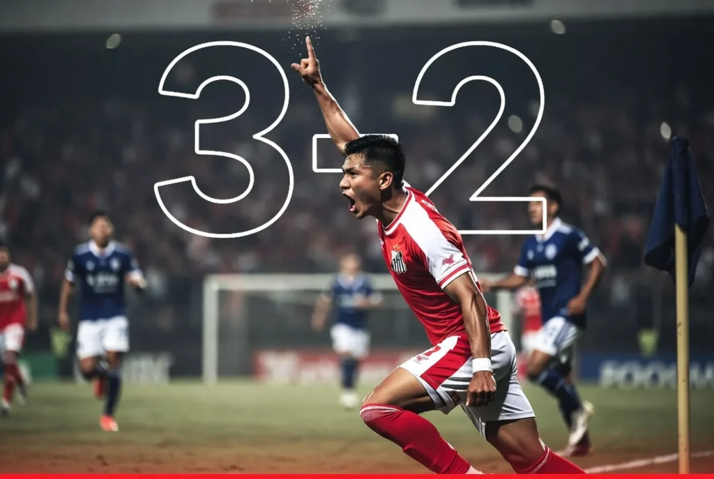 Babak Kedua: Santos Lebar ke 3-1 Lalu UCV Perkecil Jadi 3-2