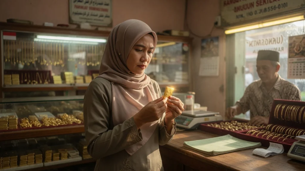 Warga Tetap ke Toko Emas demi Hantaran Pernikahan Adik