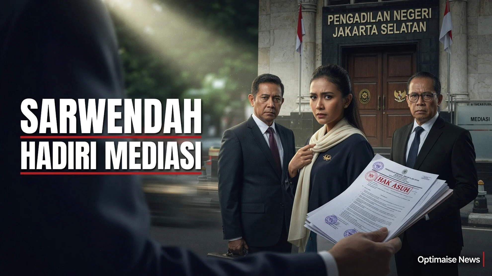 Sarwendah Hadiri Mediasi PN Jaksel