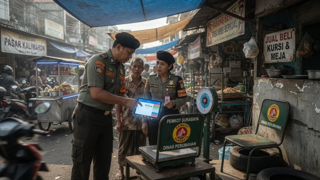 Posisi Kursi: Satu di Timbangan, Satu Bersandar di Tembok