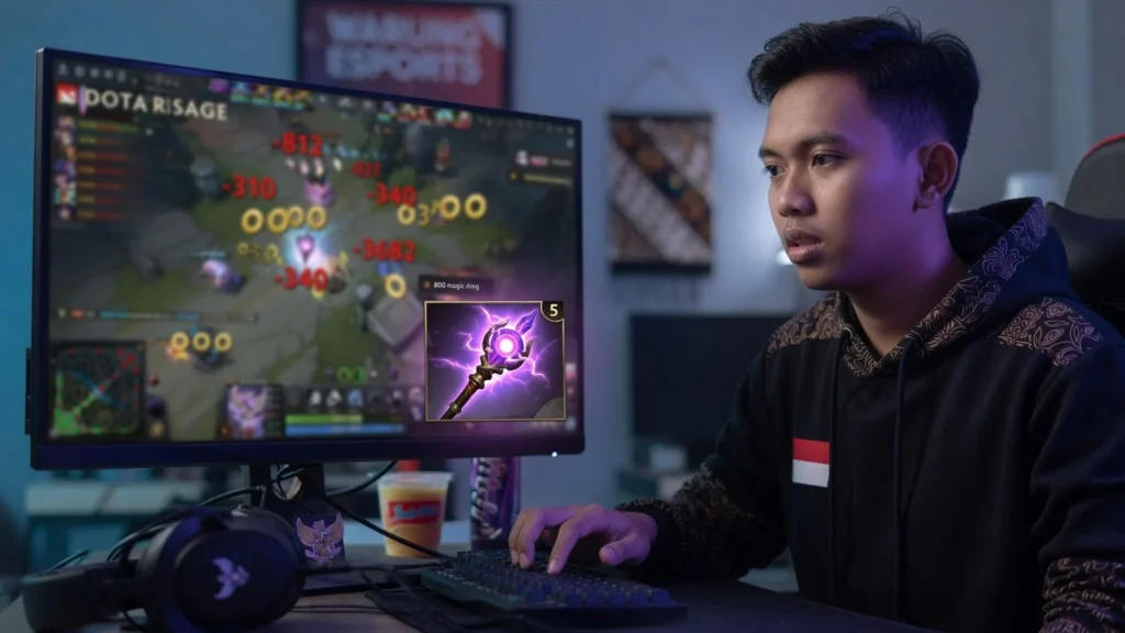 Kill Steal sebagai Pengalih Aliran Gold Utama Tim