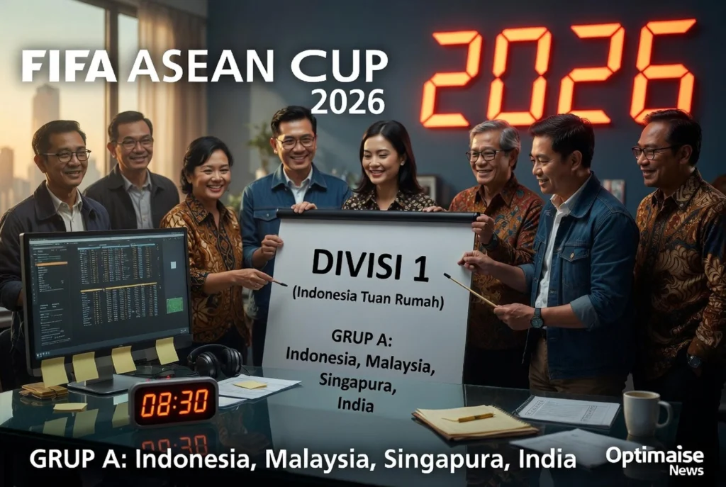 Segrup Malaysia-India di FIFA ASEAN Cup 2026