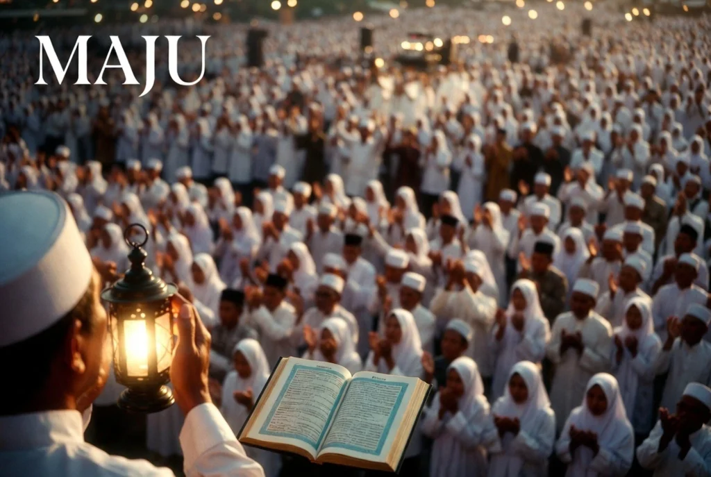 Selawat Massal 100.000 Umat di Situbondo Demi Bangsa Maju