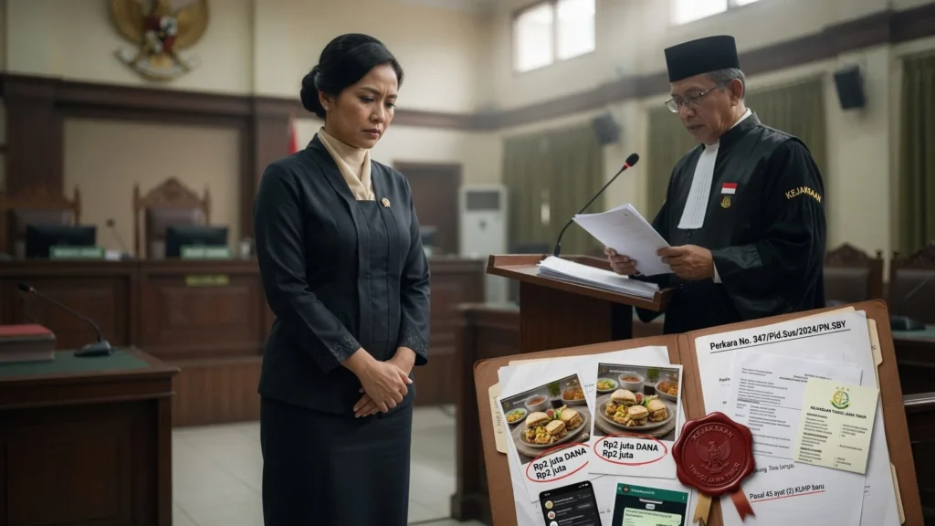 Jaksa Kejati Jatim Bacakan Tuntutan Pasal KUHP Baru